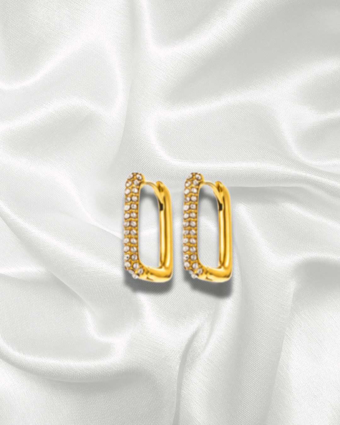Mélissa | Boucles d'oreilles rectangulaires