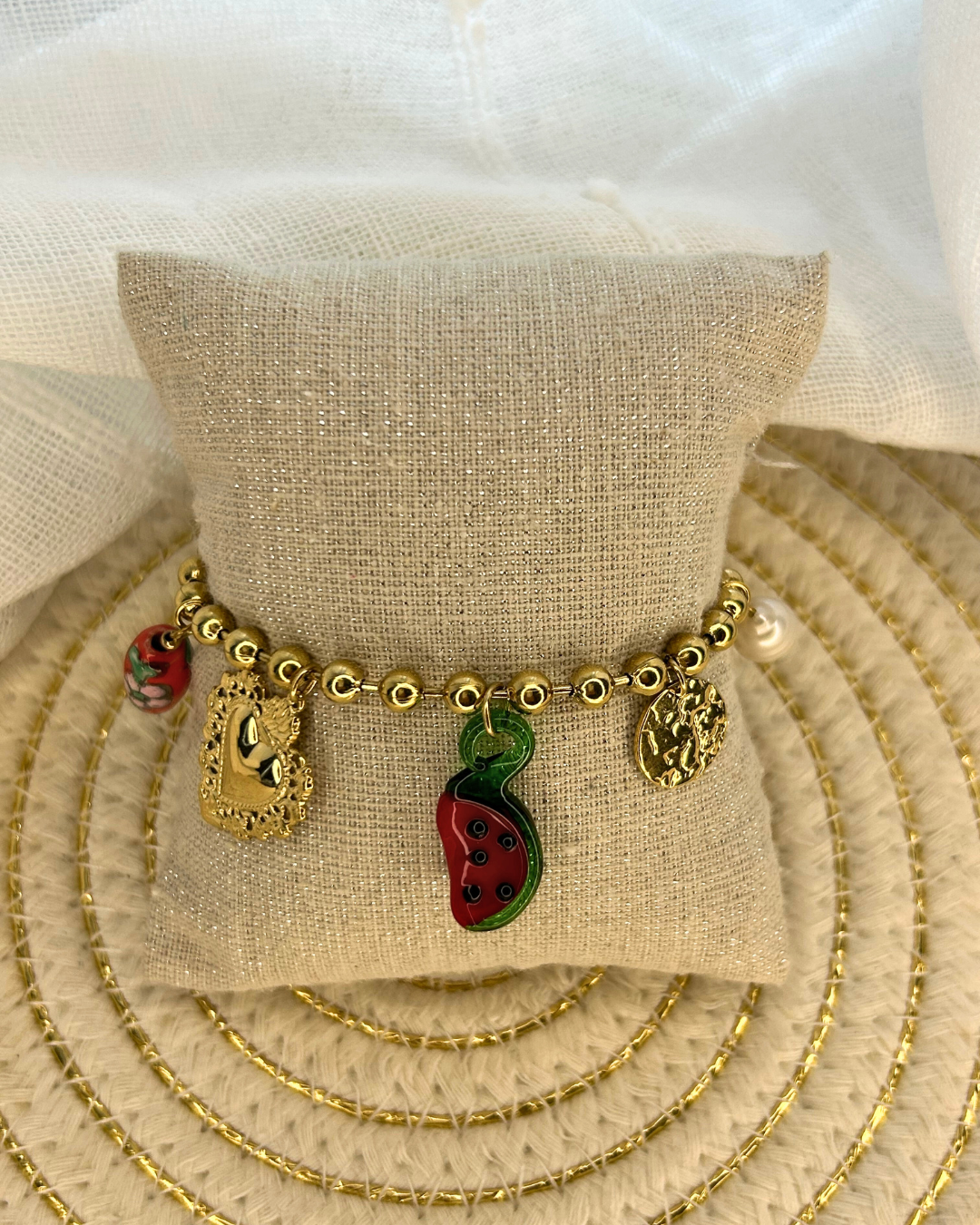 Sandia | Bracelet Summer charms