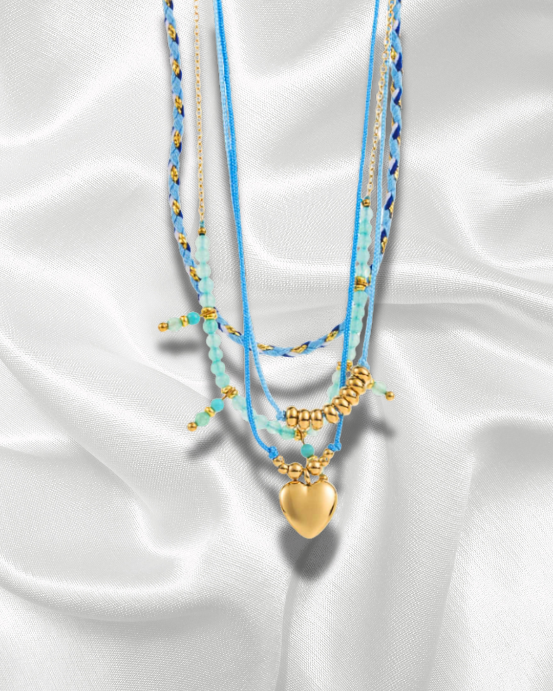 Amalya | Collier multirangs et charms
