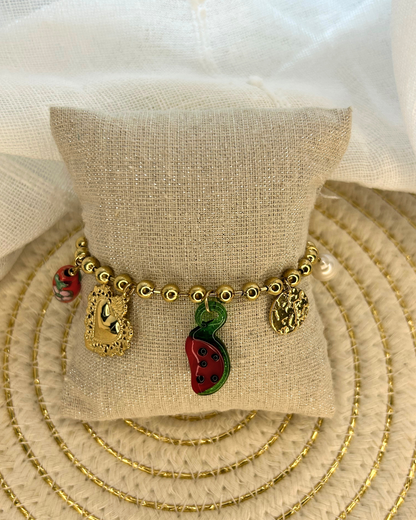 Sandia | Bracelet Summer charms
