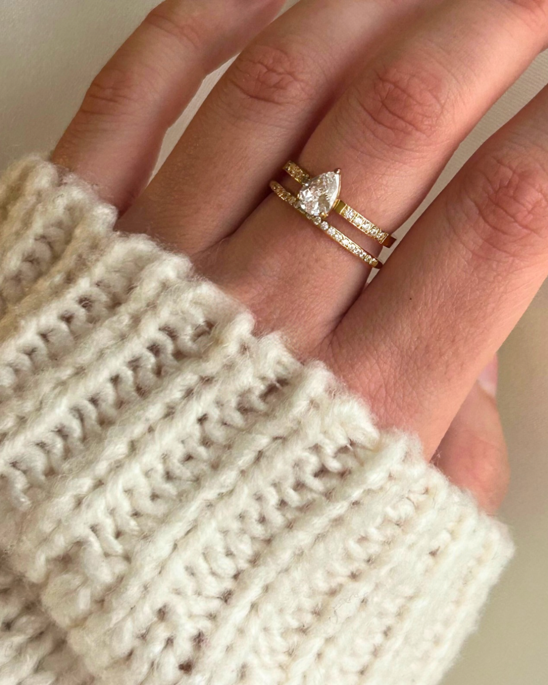 Bague Goutte