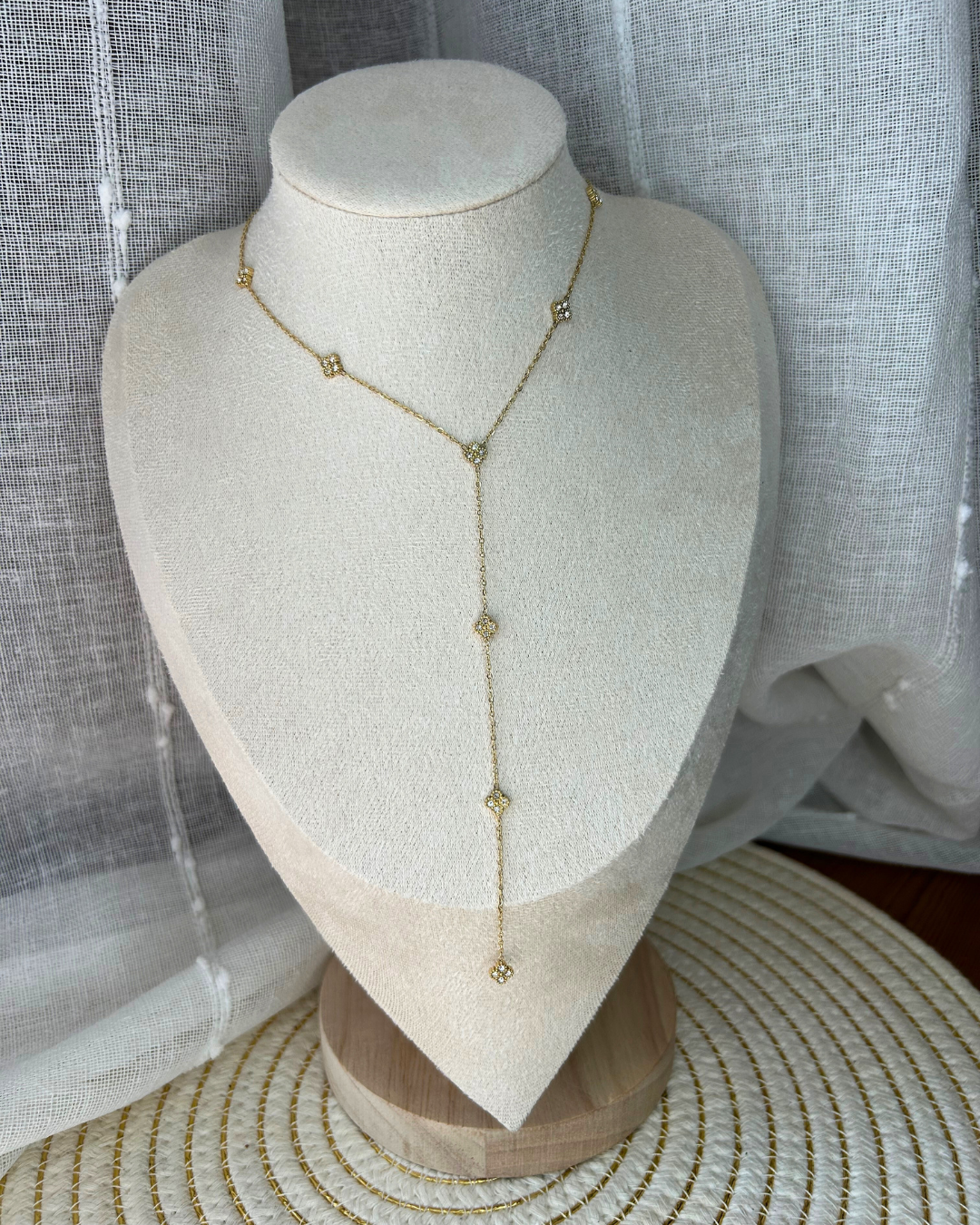 Florisa | Collier doré en Y
