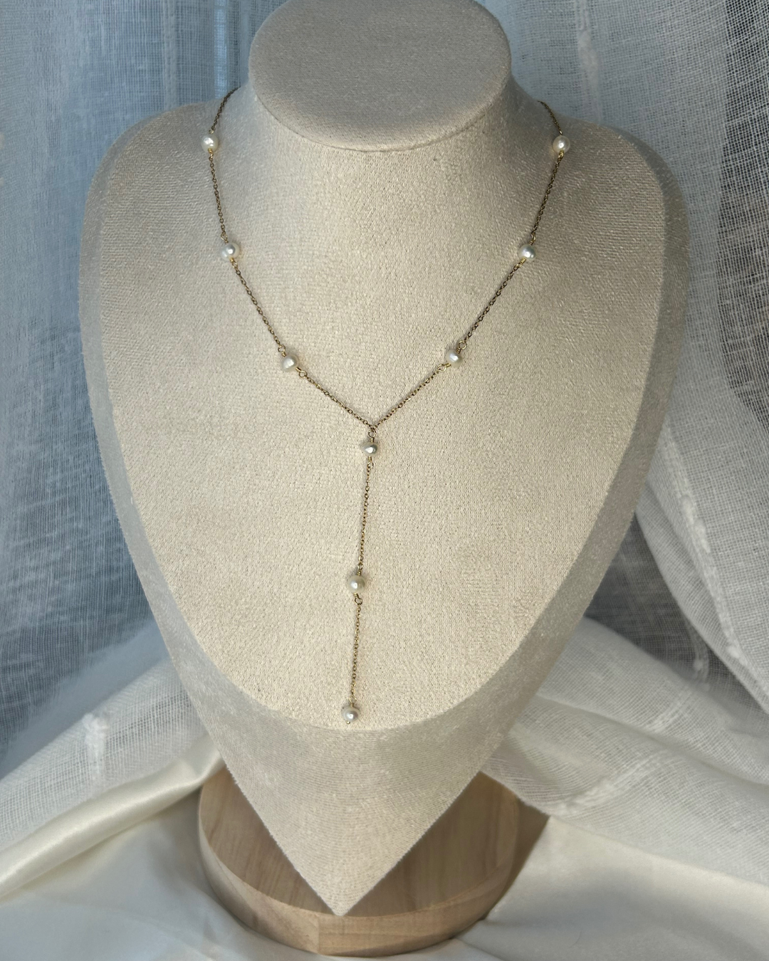 Ilona | Collier en Y avec perles