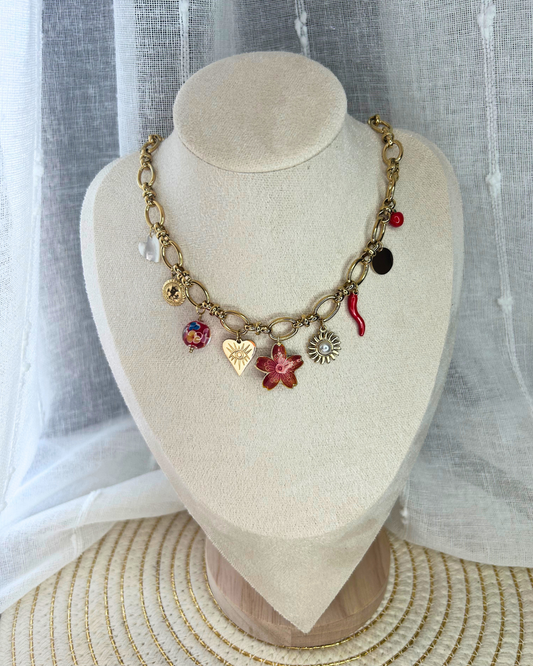 Vida | Collier charms d'été