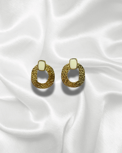 Alva | Boucles d'oreilles texturées
