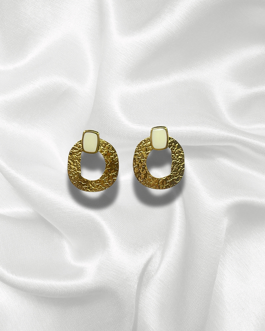 Alva | Boucles d'oreilles texturées