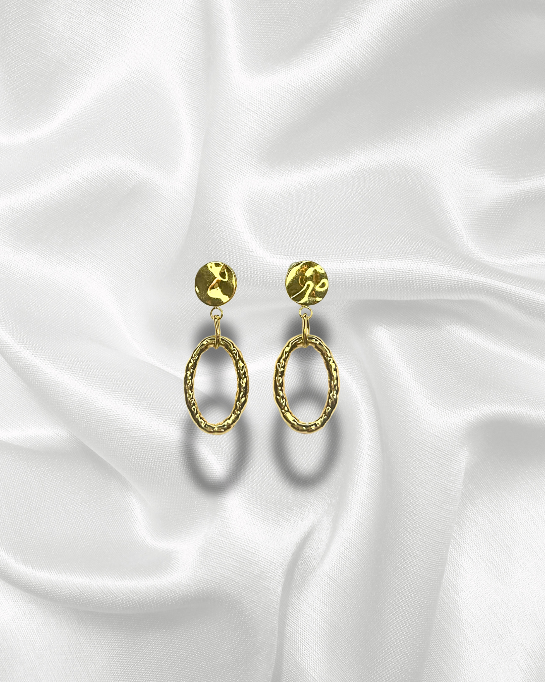 Aelia | Boucles d'oreilles anneaux texturés